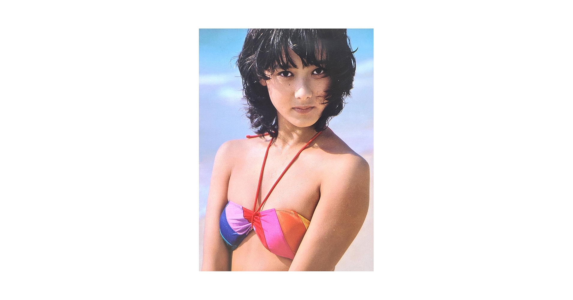 昔のポスター　超レアもの　若かりし頃の　斉藤慶子　女優 Amazon.co.jp: 昔のポスター 超レアもの 若かりし頃の 斉藤慶子